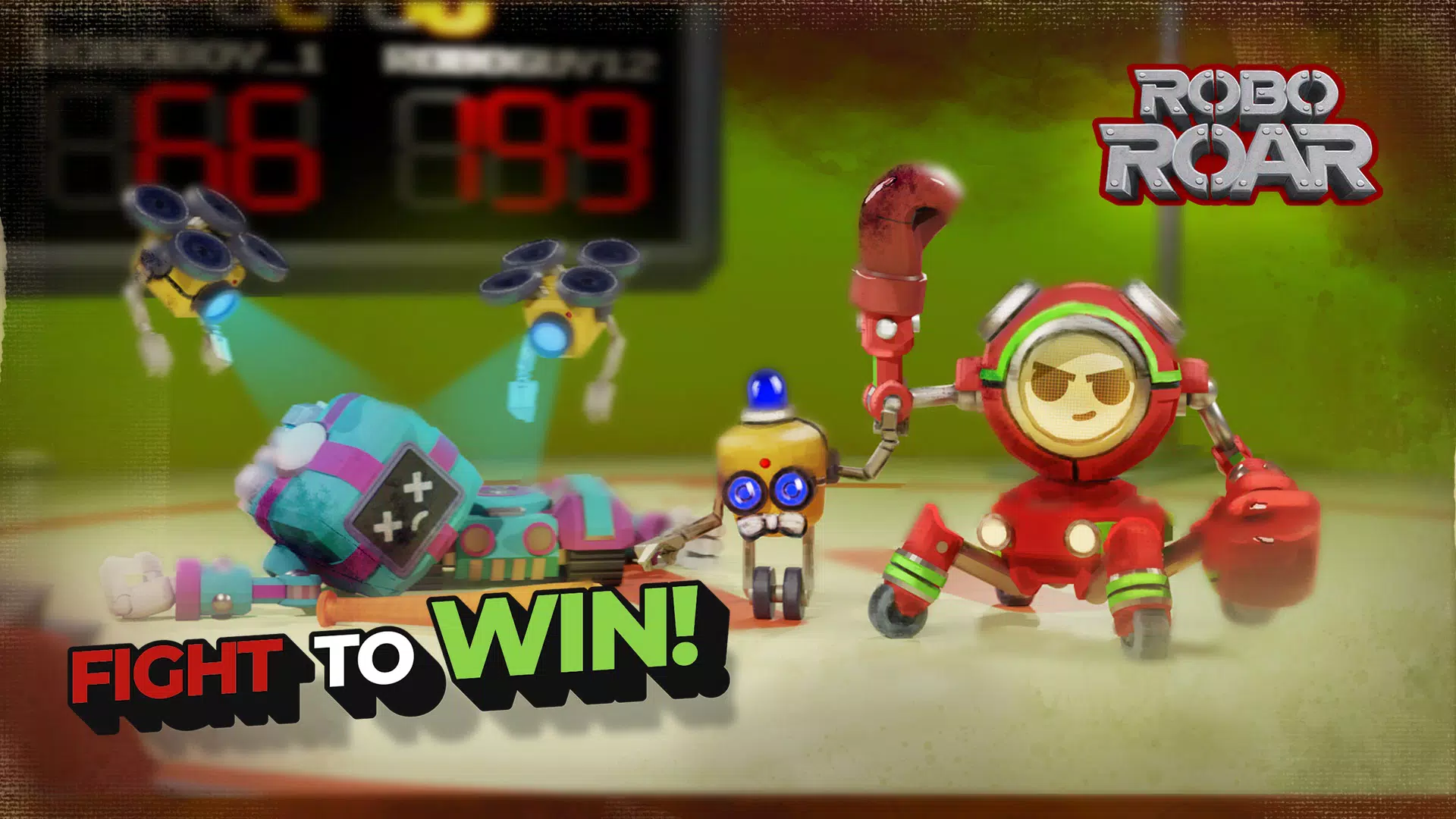 RoboRoar: Battle Arena Game स्क्रीनशॉट
