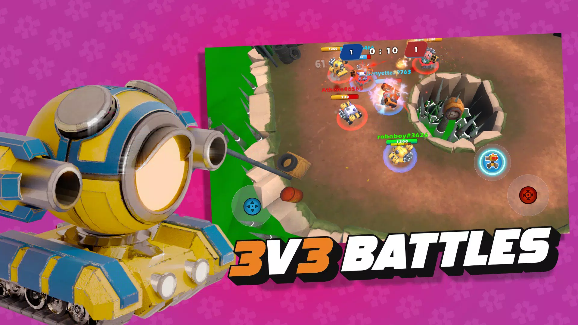 RoboRoar: Battle Arena Game स्क्रीनशॉट