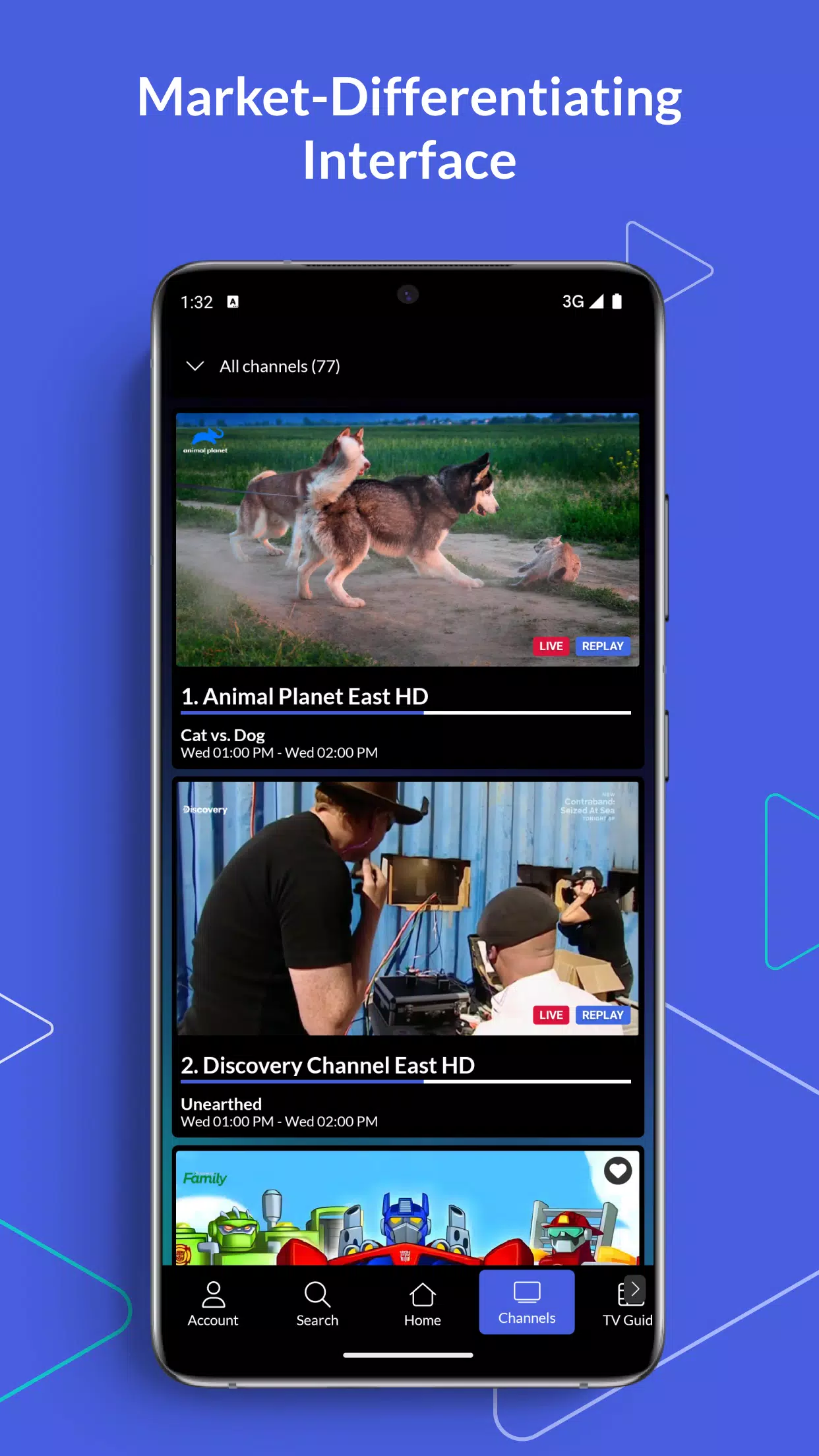 MwareTV Screenshots