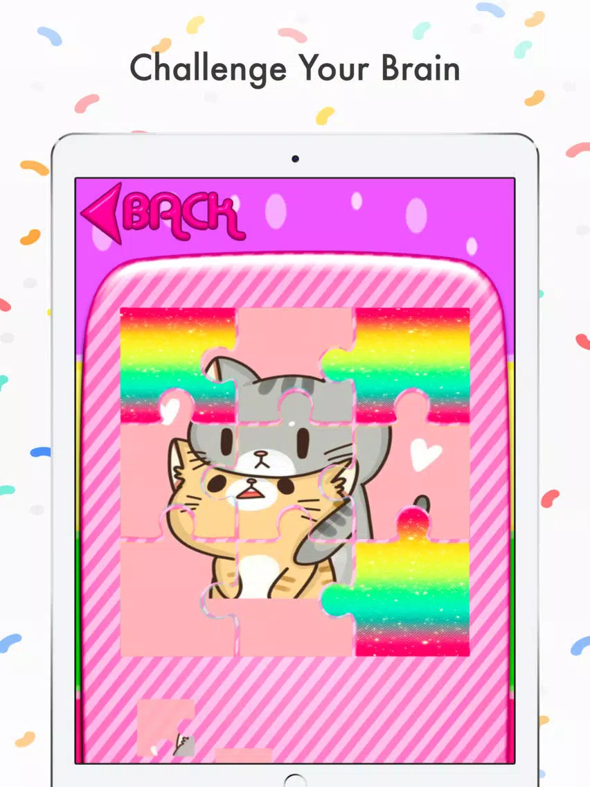 Cat and Kitten Jigsaw Puzzles iPad Screenshots