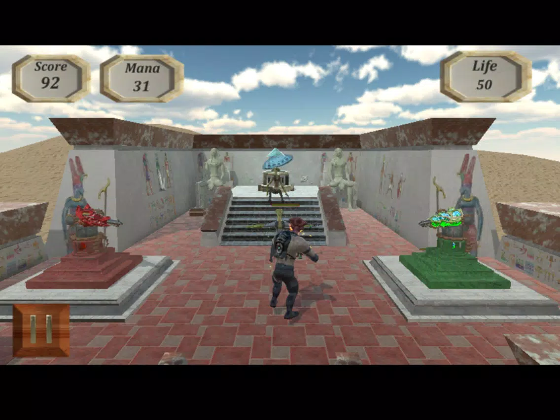 Tangkapan skrin Weapons of Ra iPad 