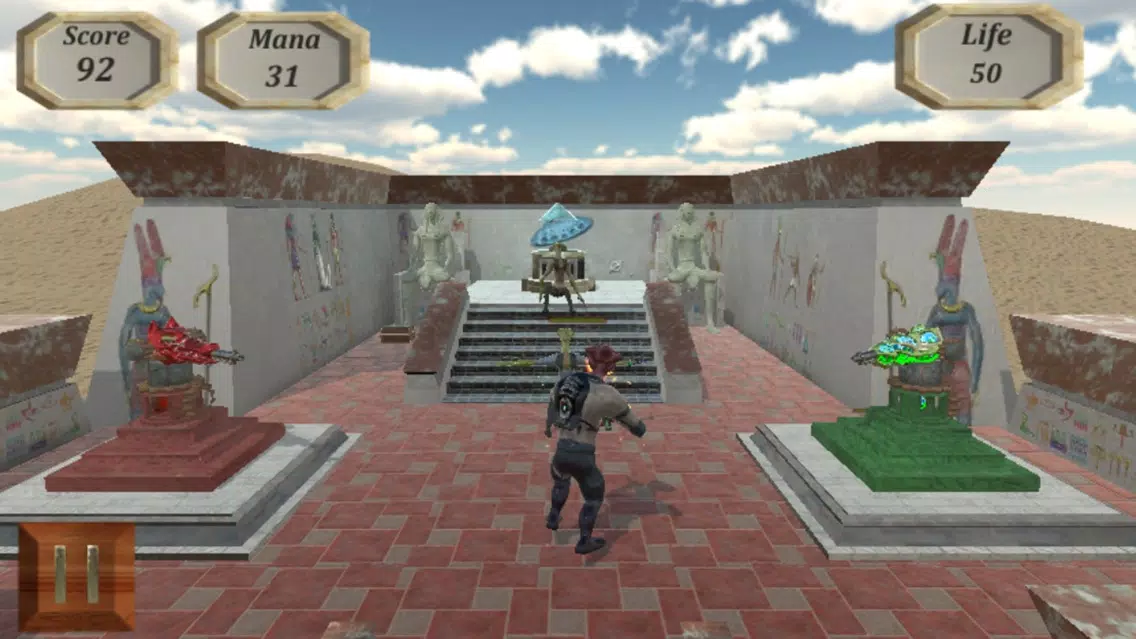 Tangkapan skrin Weapons of Ra