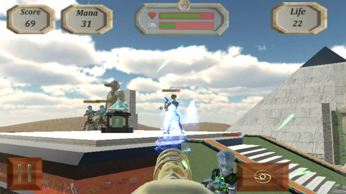 Tangkapan skrin Weapons of Ra