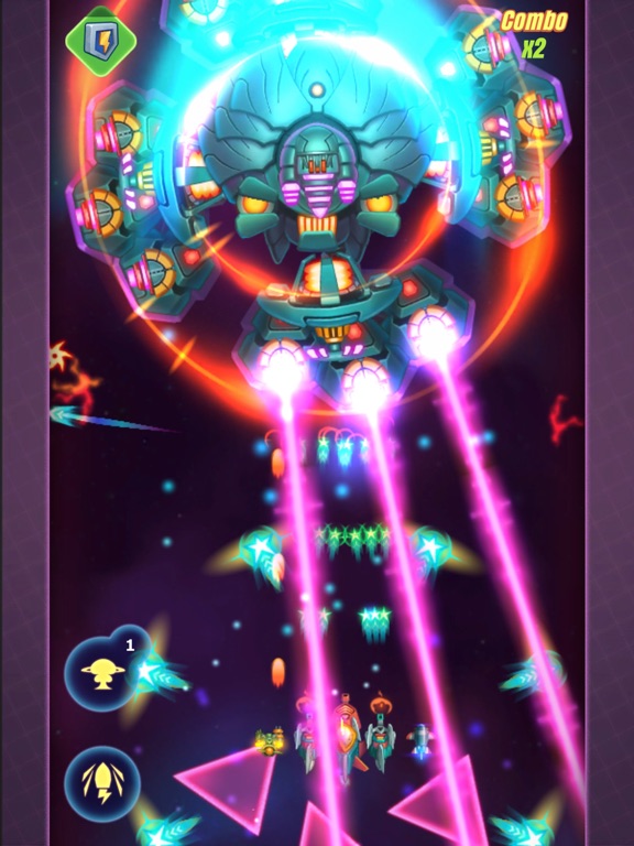 HAWK: Airplane Space games iPad  Ekran Görüntüleri