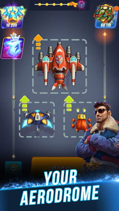 HAWK: Airplane Space games Ekran Görüntüleri