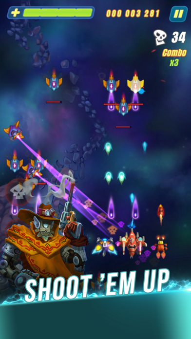 HAWK: Airplane Space games Ekran Görüntüleri