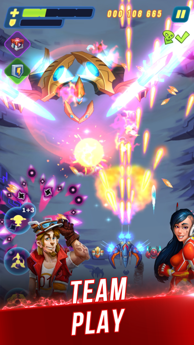 HAWK: Airplane Space games Ekran Görüntüleri