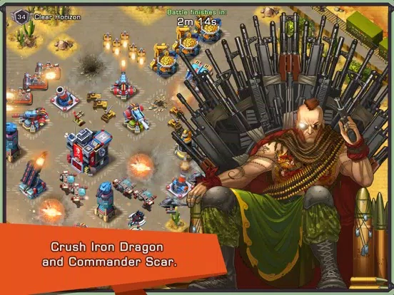 Iron Desert - Fire Storm iPad  स्क्रीनशॉट