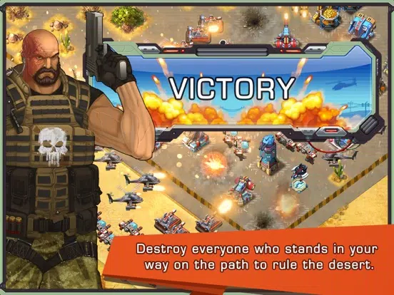 Iron Desert - Fire Storm iPad  स्क्रीनशॉट