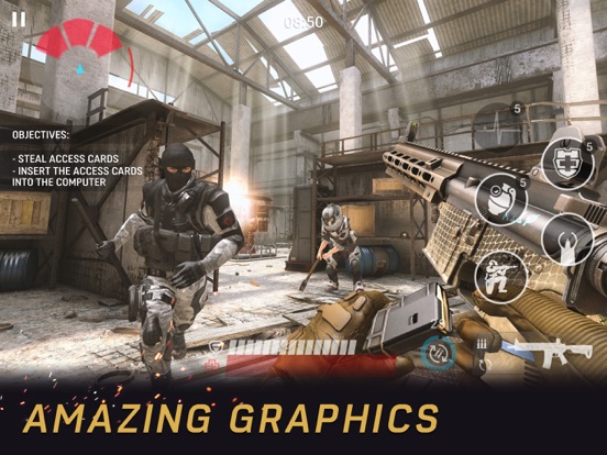 تصاویر Warface GO: Combat strike zone iPad 