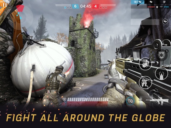 تصاویر Warface GO: Combat strike zone iPad 