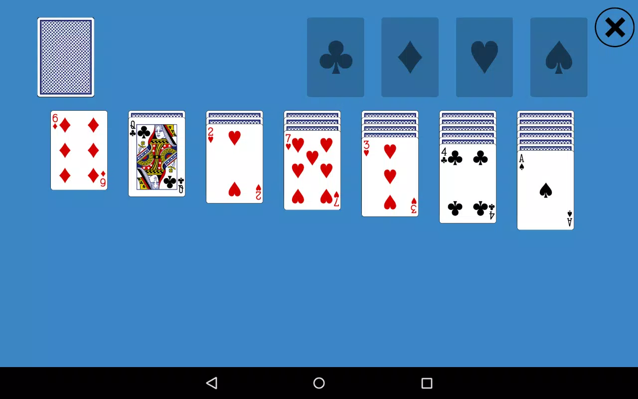 Classic Klondike Solitaire スクリーンショット