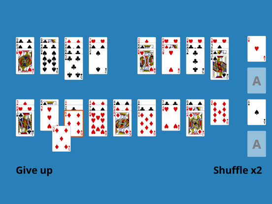 Solitaire La Belle Lucie iPad स्क्रीनशॉट
