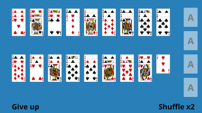 Solitaire La Belle Lucie स्क्रीनशॉट