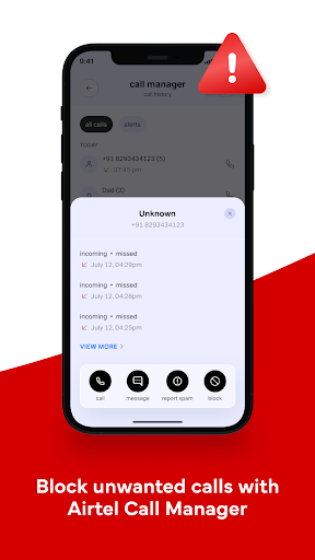 Airtel Thanks – Recharge & UPI Screenshots