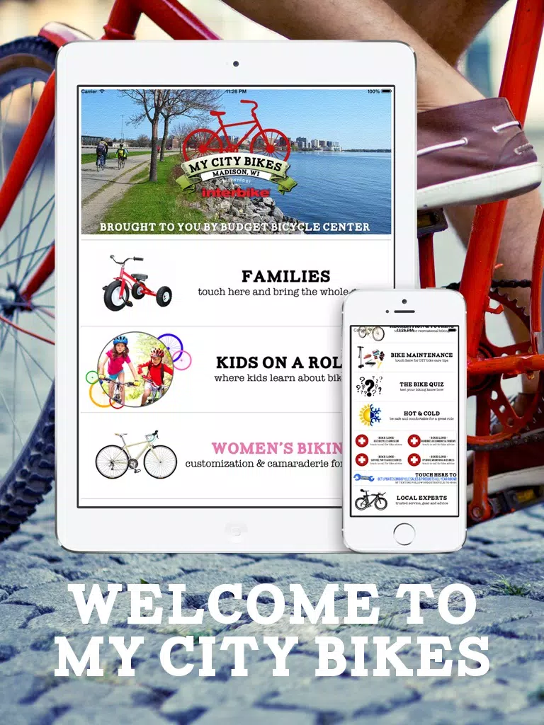 Madison Bikes iPad Screenshots