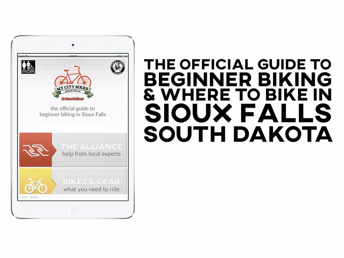 My City Bikes Sioux Falls iPad Screenshots