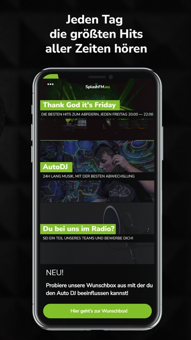 SplashFM - Dein Radiosender Screenshots