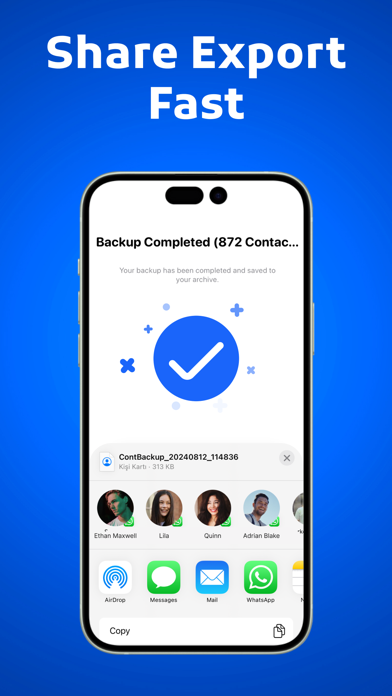 My Contact Backup Restore Screenshots