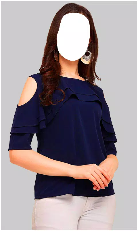 Fashion Girl Dress Photoframes Screenshots