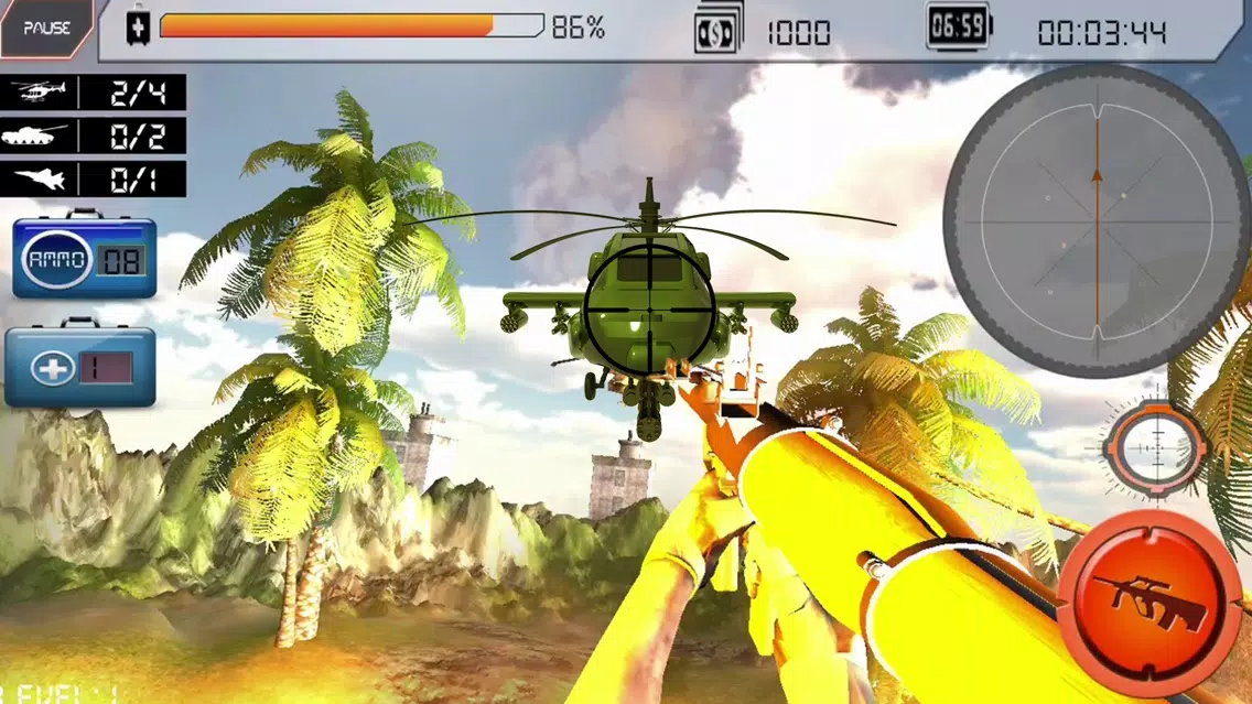 Ảnh chụp màn hình của Bazooka Defence Battle-3D Attack Pro