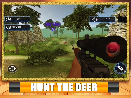 Deer Hunting Elite Sniper : 2017 Hunter forest iPad Screenshots