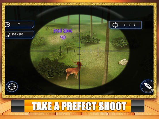 Deer Hunting Elite Sniper : 2017 Hunter forest iPad Screenshots
