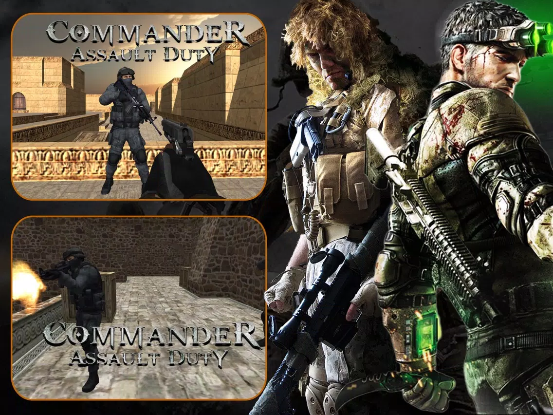 Original Assault Commander Ultimate Shooting Pro iPad  Ekran Görüntüleri