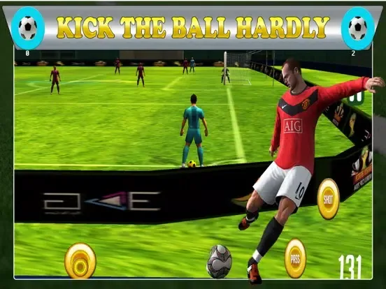 Play Football Match 2015- Real Soccer game Free iPad Screenshots