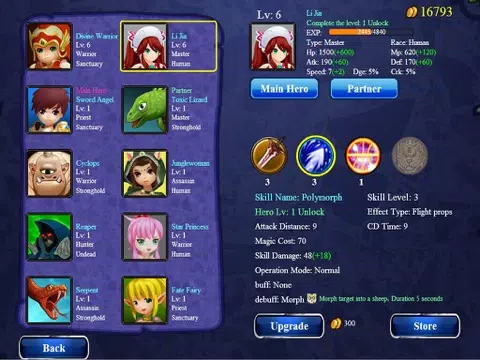 Capturas de pantalla de Heroes Of War :Sword Legend Free iPad 