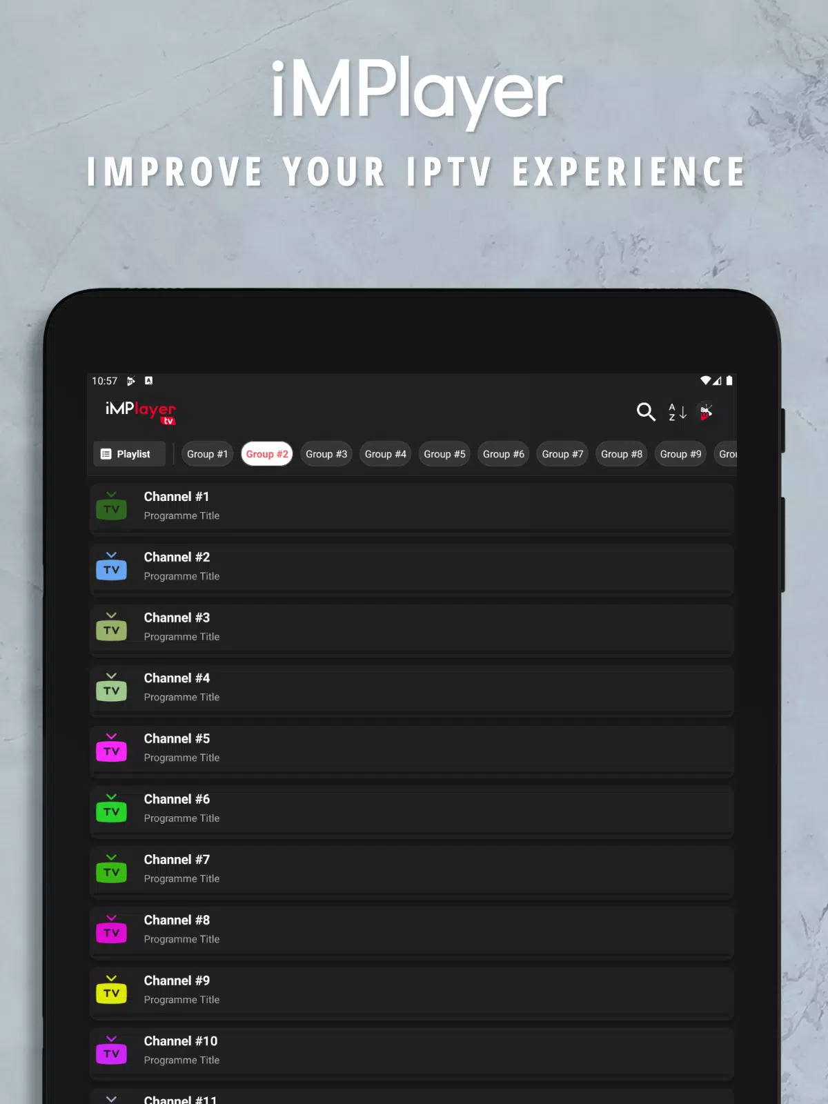 iMPlayer Mobile Screenshots
