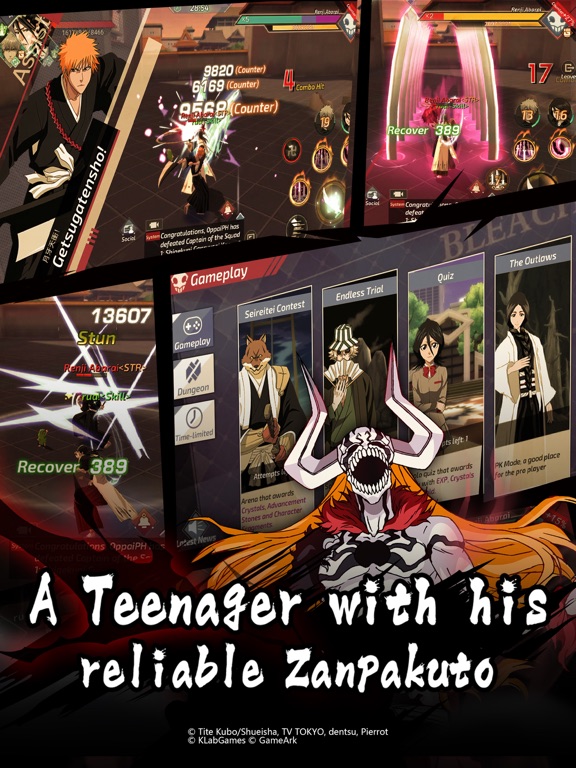 BLEACH Mobile 3D iPad  스크린샷