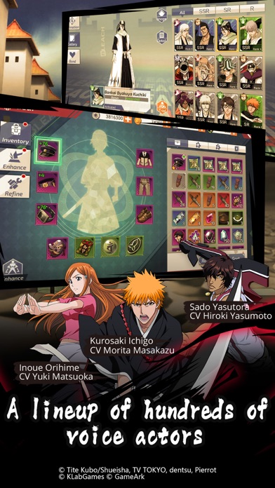 BLEACH Mobile 3D 스크린샷