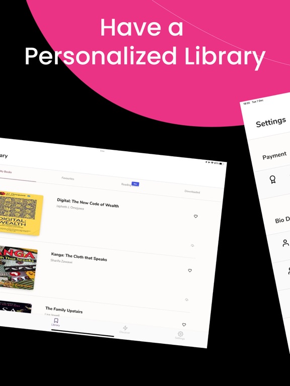 MyLibri Books iPad Screenshots