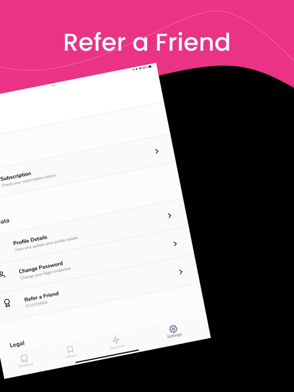 MyLibri Books iPad Screenshots