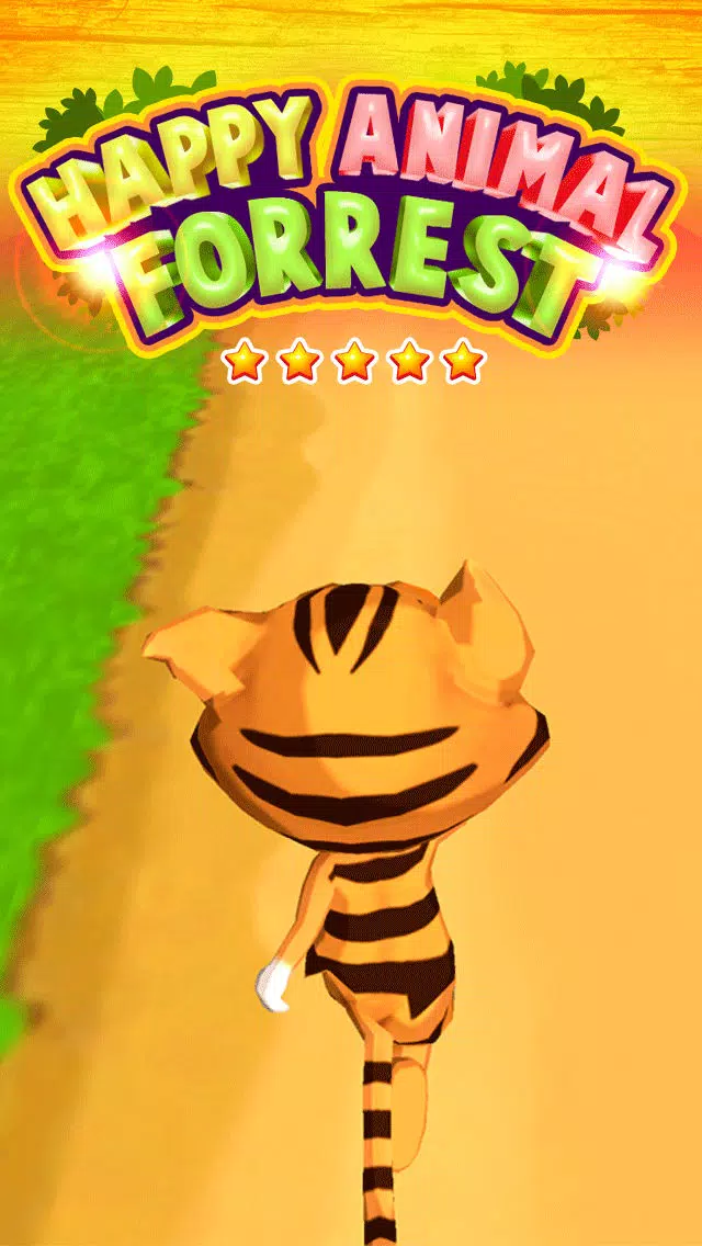 3D Happy Animal Forrest Racing Challenge Free应用截图