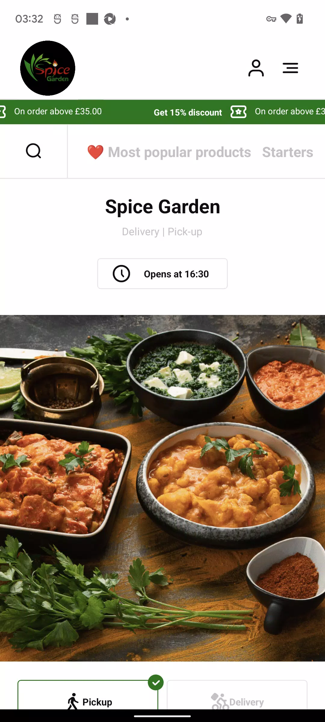 Spice Garden- Southampton Screenshots