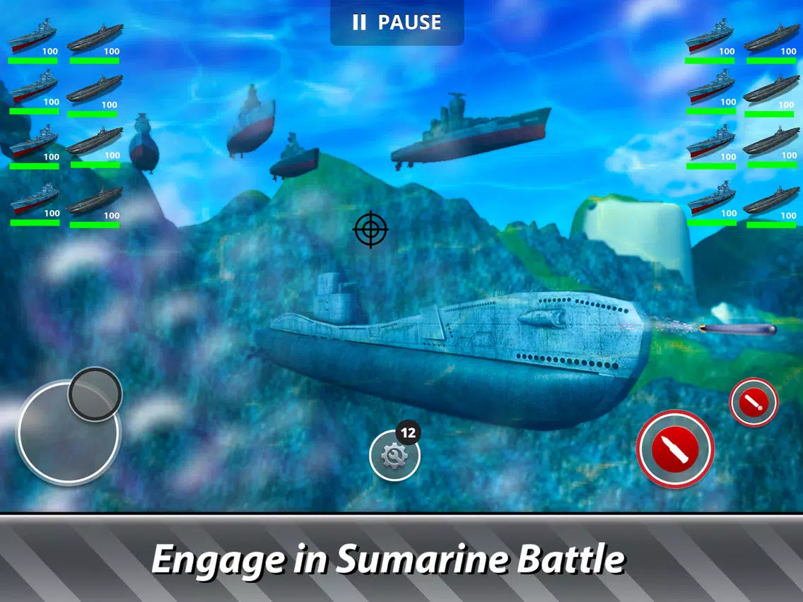 تصاویر Submarine Warfare: Navy Strike iPad 