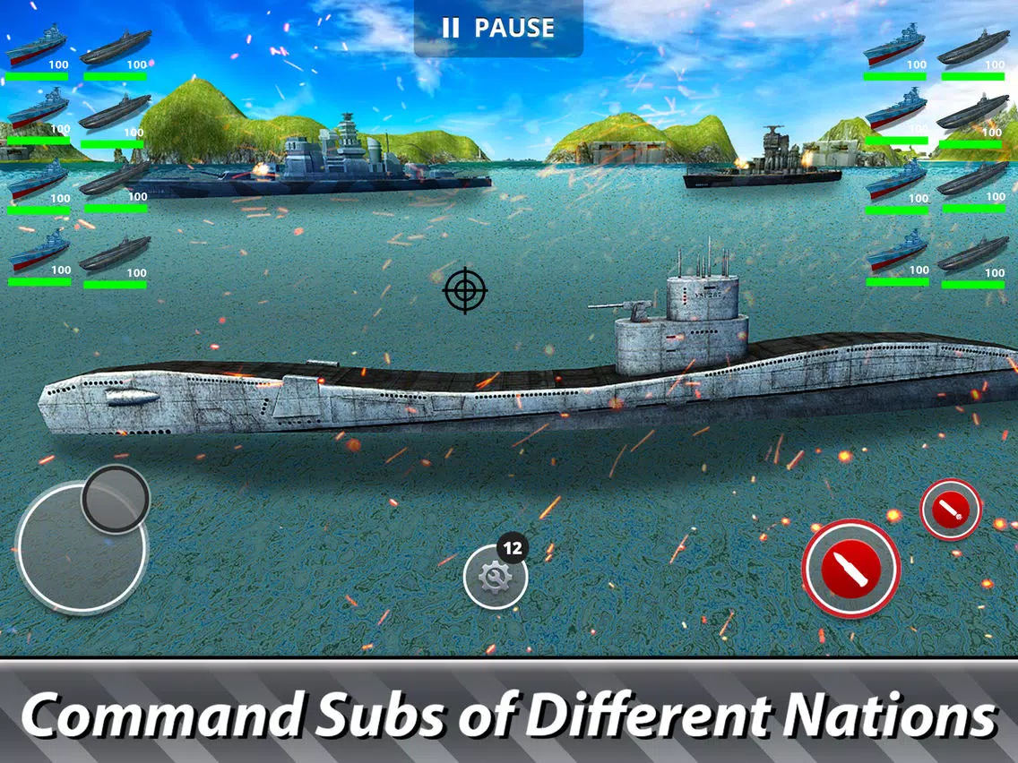 تصاویر Submarine Warfare: Navy Strike iPad 