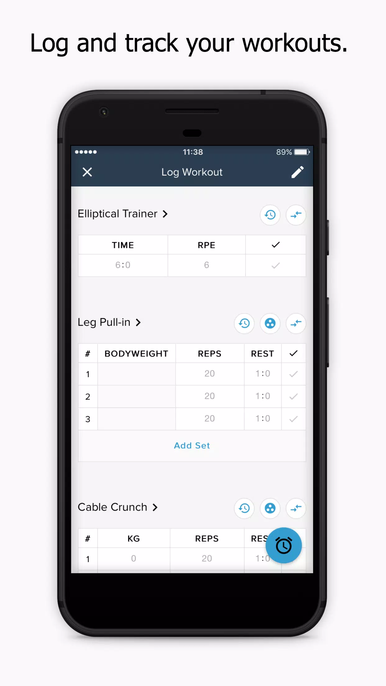 LG Health Fitness Nutrition Screenshots