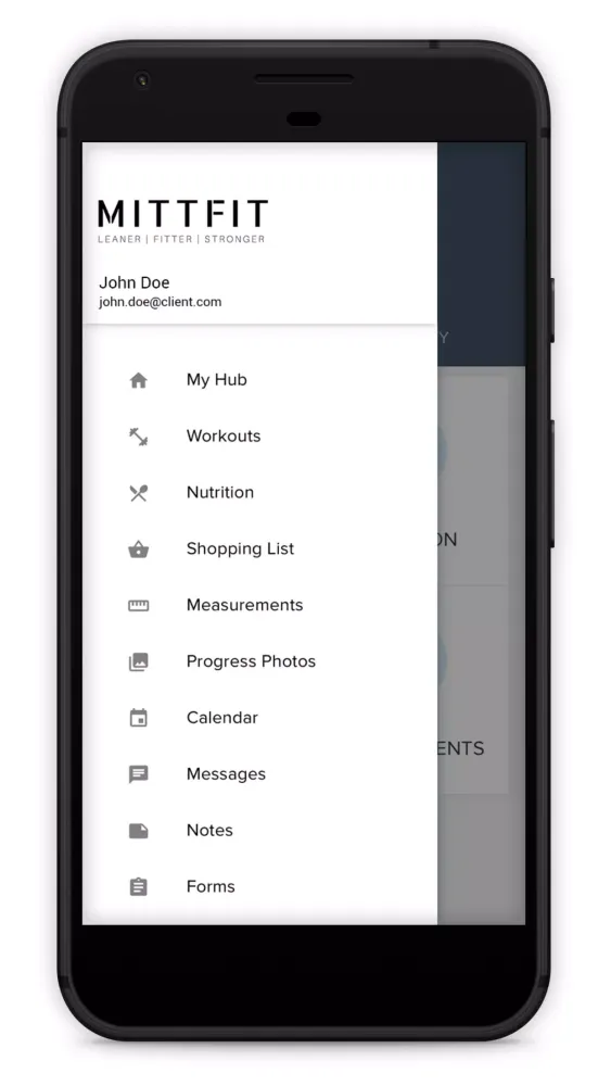 MittFit Screenshots