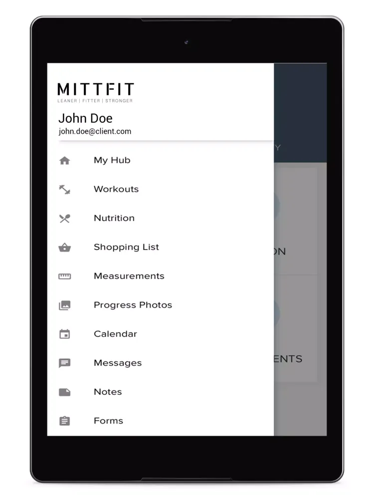 MittFit Screenshots