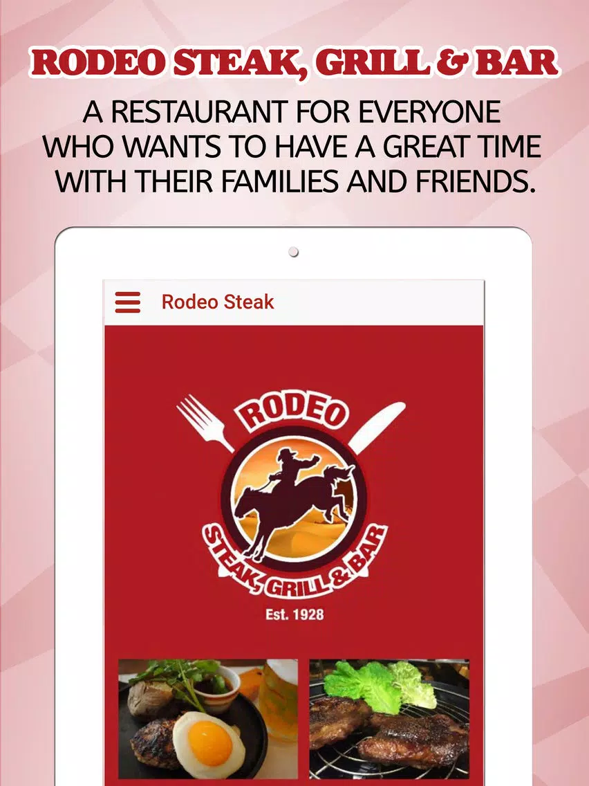 Rodeo Steak, Grill & Bar iPad Screenshots