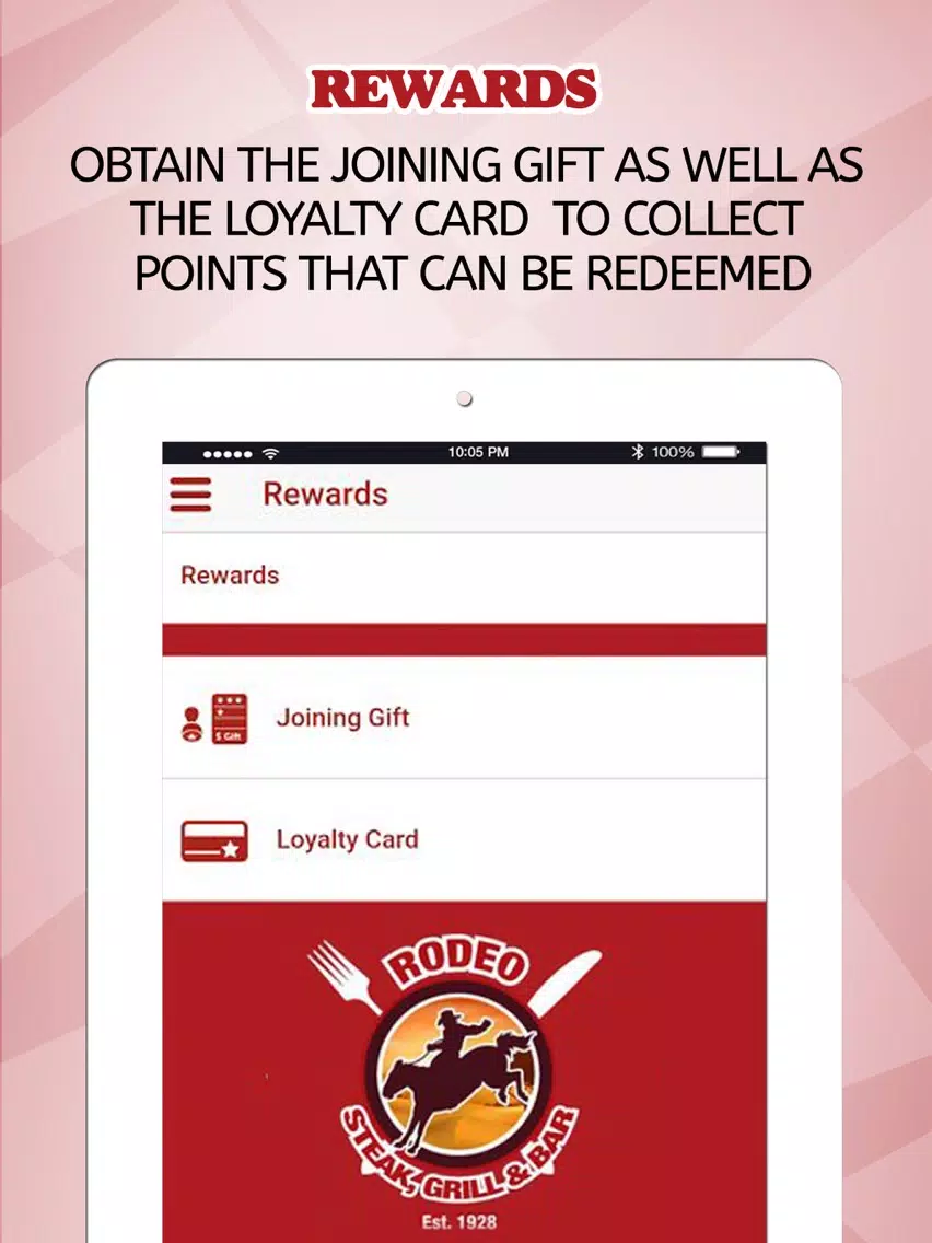 Rodeo Steak, Grill & Bar iPad Screenshots