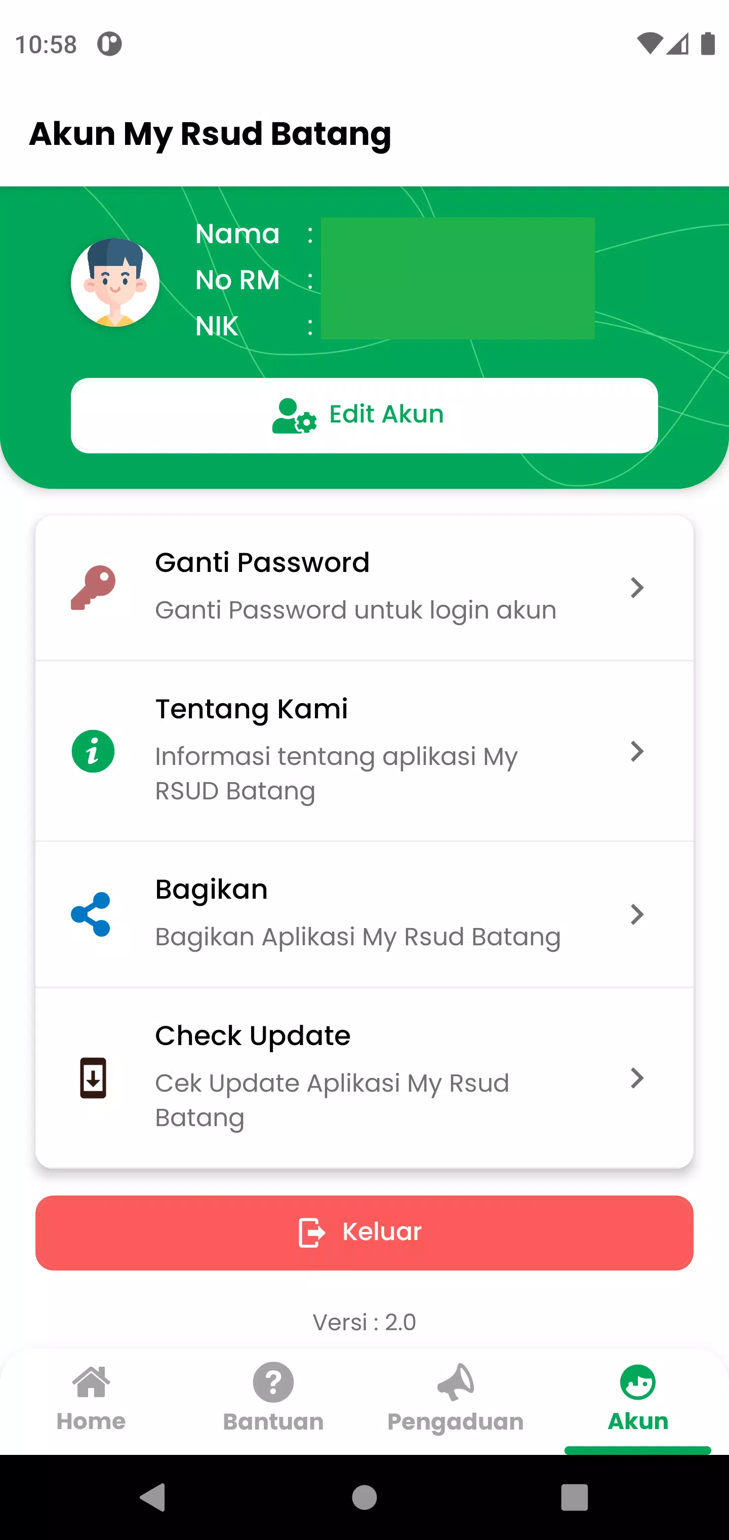 My Rsud Batang Screenshots