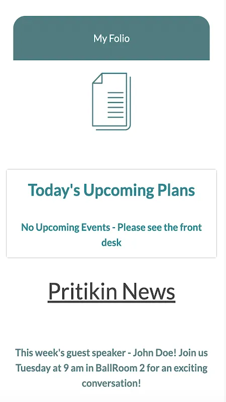 Pritikin Longevity Center Screenshots
