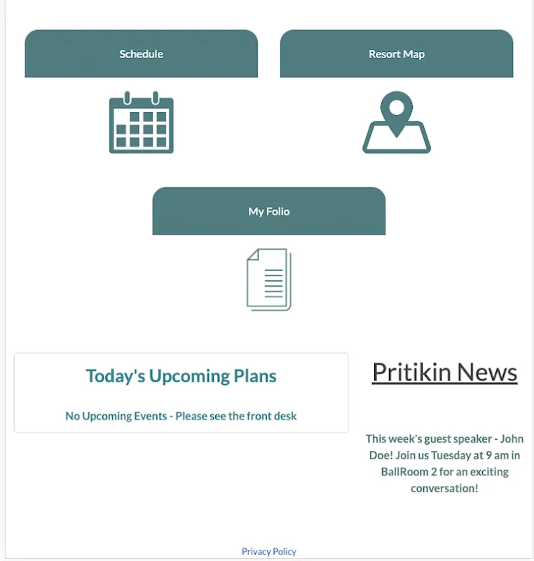 Pritikin Longevity Center Screenshots