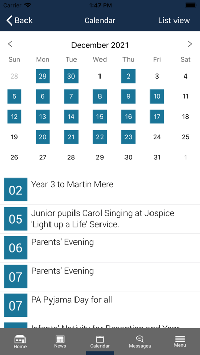 Zrzuty ekranu St Mary's Prep