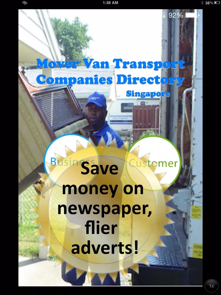 Mover Companies 搬运公司 Van Transport Singapore myServices iPad Screenshots