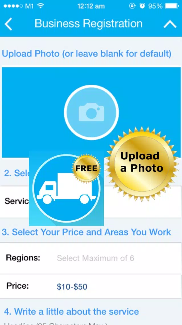 Mover Companies 搬运公司 Van Transport Singapore myServices Screenshots